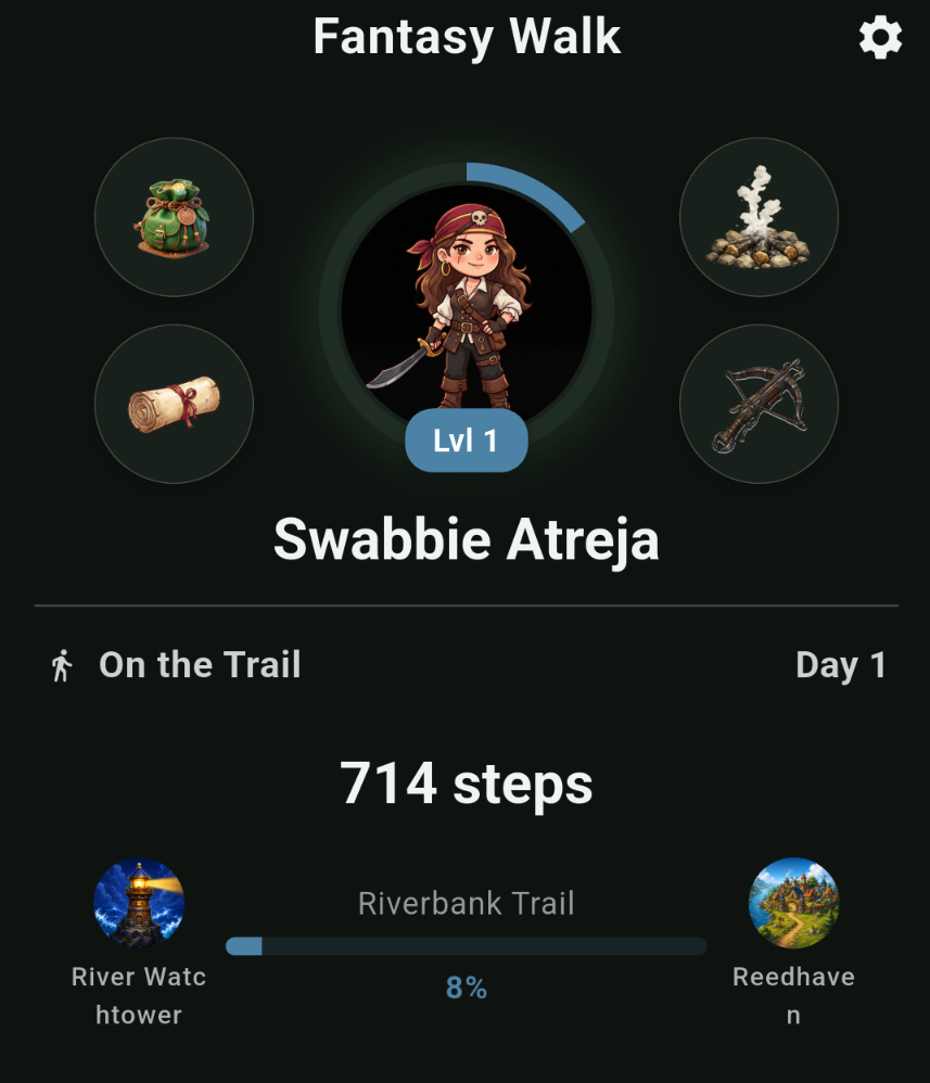 Fantasy Walk Dashboard